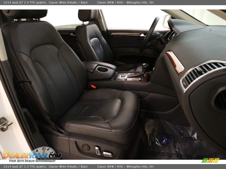 2014 Audi Q7 3.0 TFSI quattro Glacier White Metallic / Black Photo #24