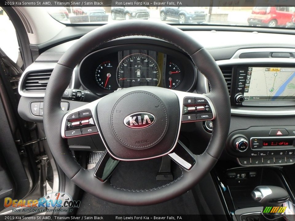 2019 Kia Sorento SX AWD Steering Wheel Photo #18
