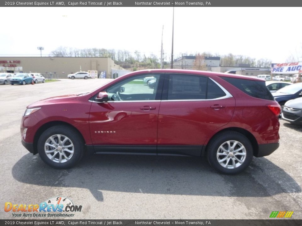 2019 Chevrolet Equinox LT AWD Cajun Red Tintcoat / Jet Black Photo #2