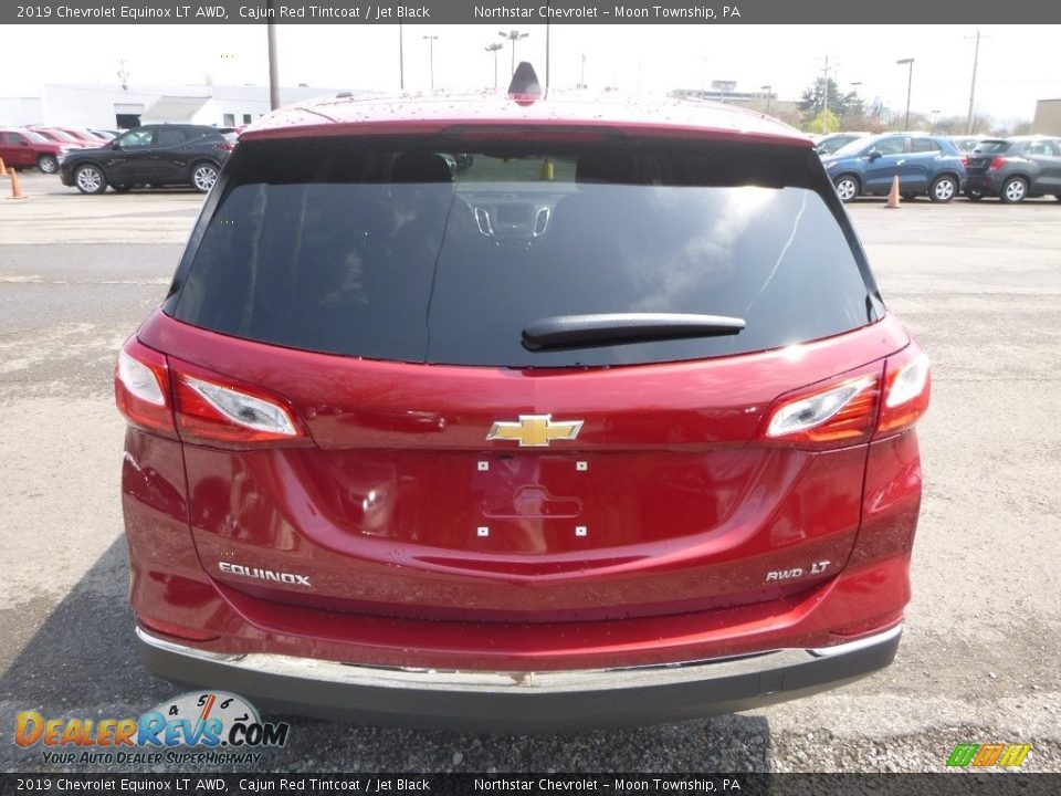 2019 Chevrolet Equinox LT AWD Cajun Red Tintcoat / Jet Black Photo #4
