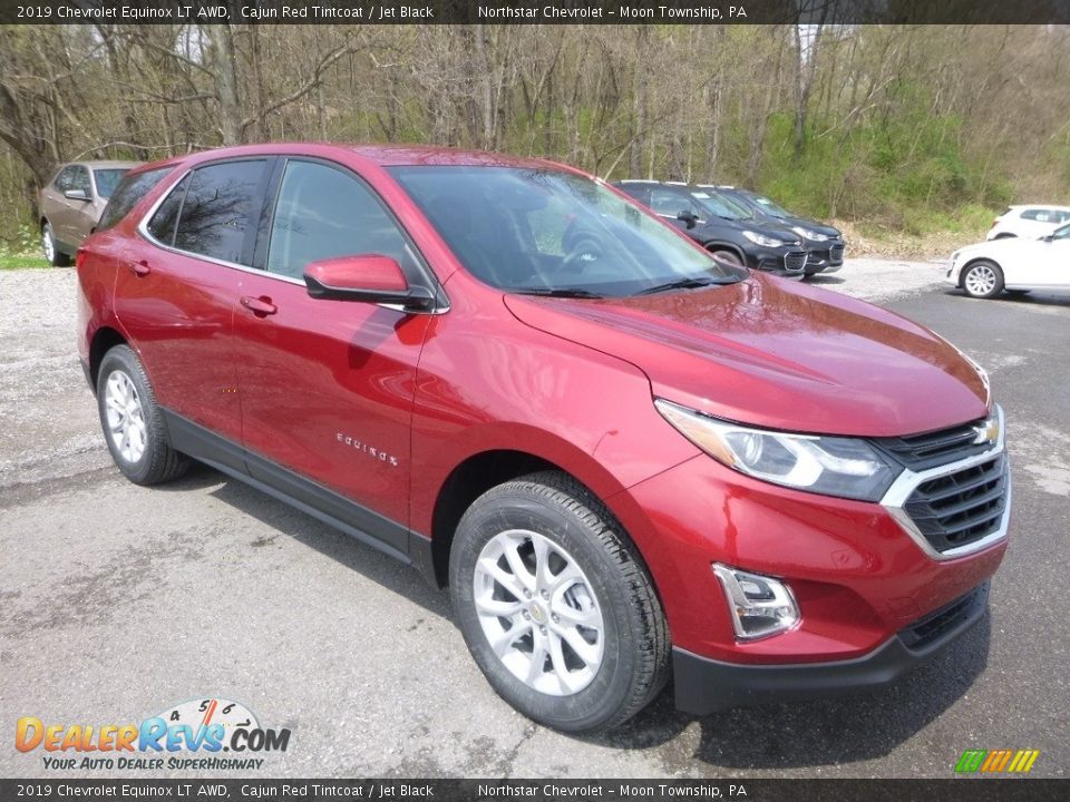 2019 Chevrolet Equinox LT AWD Cajun Red Tintcoat / Jet Black Photo #7