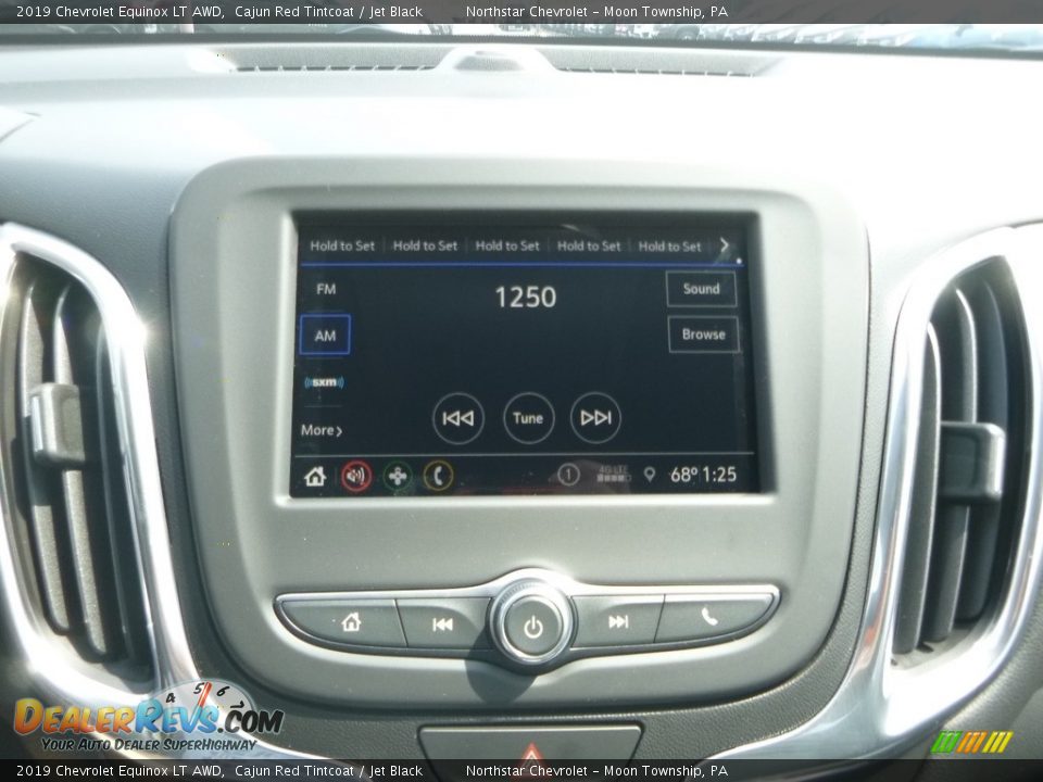 2019 Chevrolet Equinox LT AWD Cajun Red Tintcoat / Jet Black Photo #17