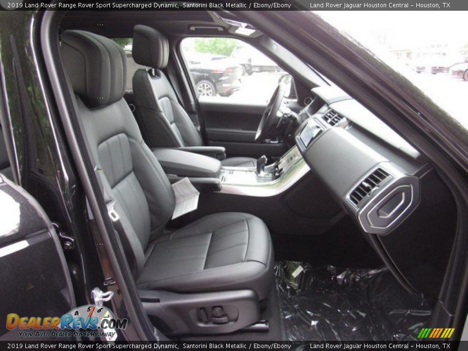 2019 Land Rover Range Rover Sport Supercharged Dynamic Santorini Black Metallic / Ebony/Ebony Photo #5