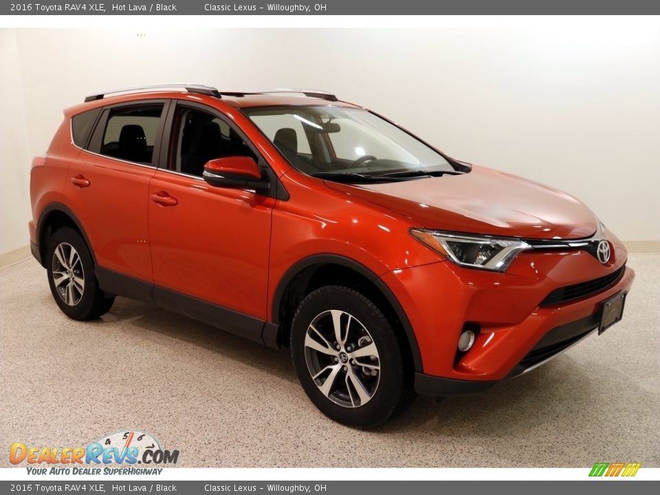 2016 Toyota RAV4 XLE Hot Lava / Black Photo #1