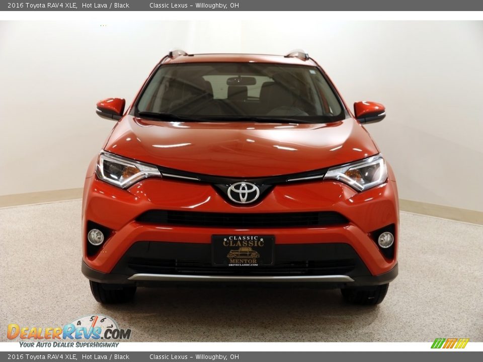 2016 Toyota RAV4 XLE Hot Lava / Black Photo #2