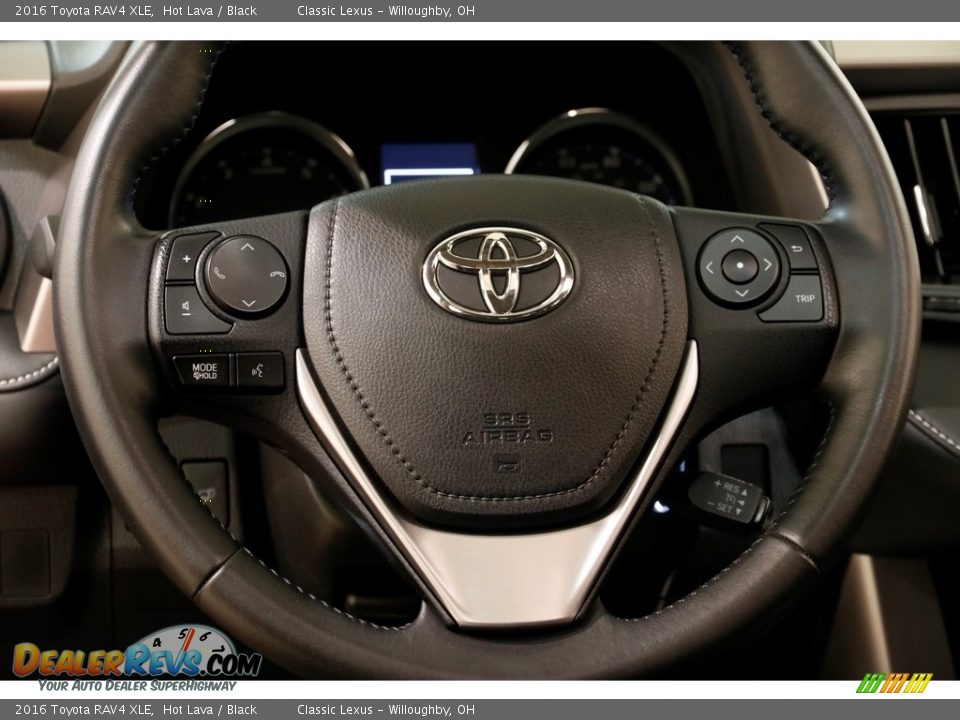 2016 Toyota RAV4 XLE Hot Lava / Black Photo #7