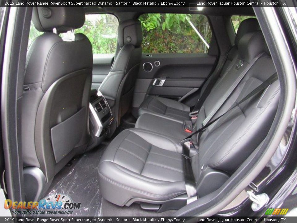 2019 Land Rover Range Rover Sport Supercharged Dynamic Santorini Black Metallic / Ebony/Ebony Photo #13
