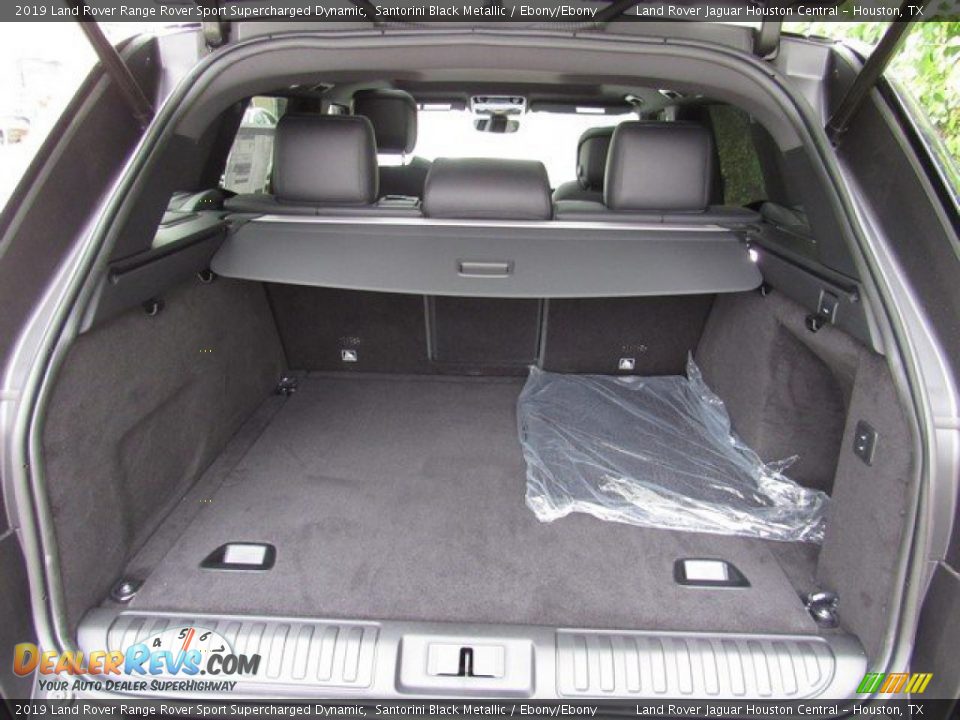 2019 Land Rover Range Rover Sport Supercharged Dynamic Santorini Black Metallic / Ebony/Ebony Photo #17