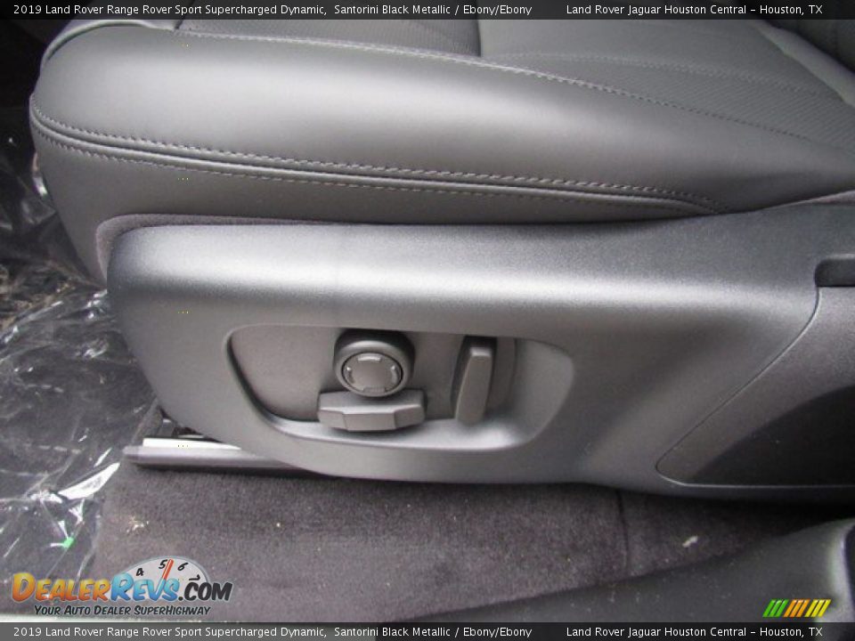 2019 Land Rover Range Rover Sport Supercharged Dynamic Santorini Black Metallic / Ebony/Ebony Photo #25