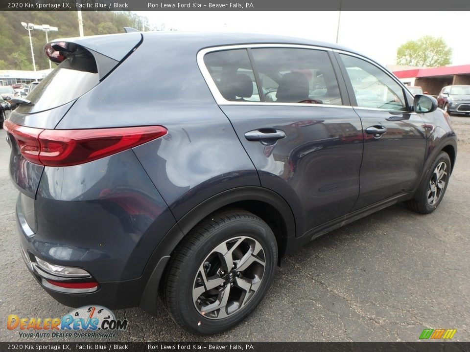 2020 Kia Sportage LX Pacific Blue / Black Photo #2