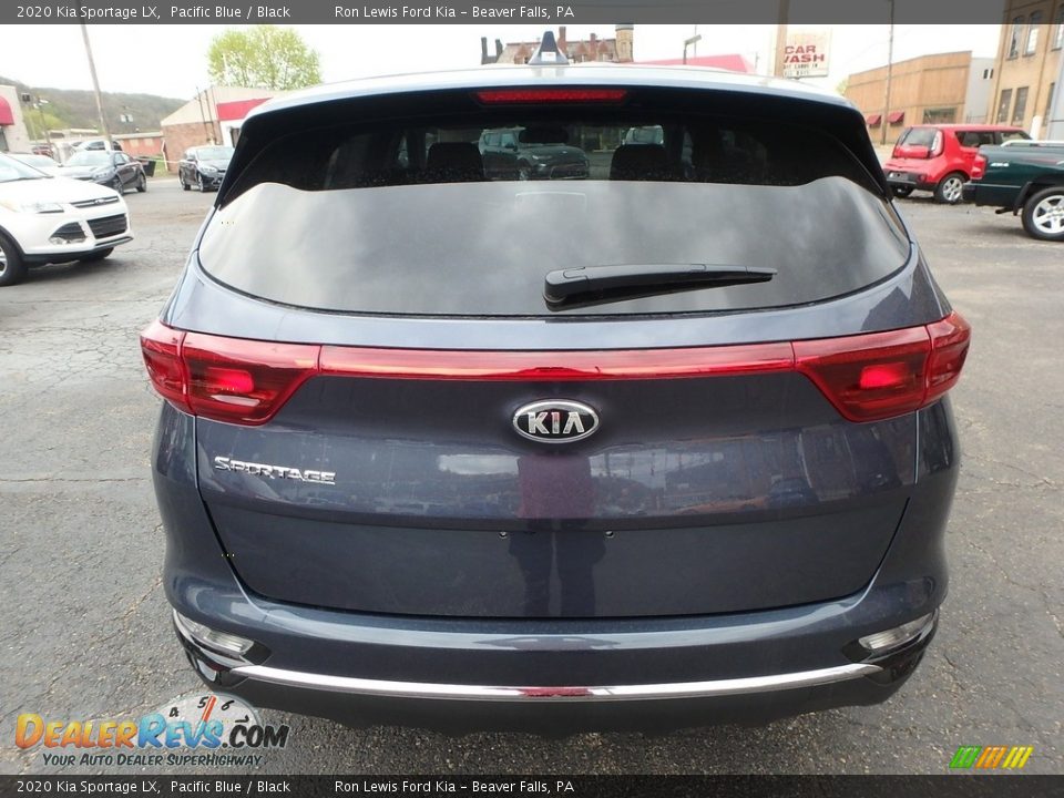 2020 Kia Sportage LX Pacific Blue / Black Photo #3