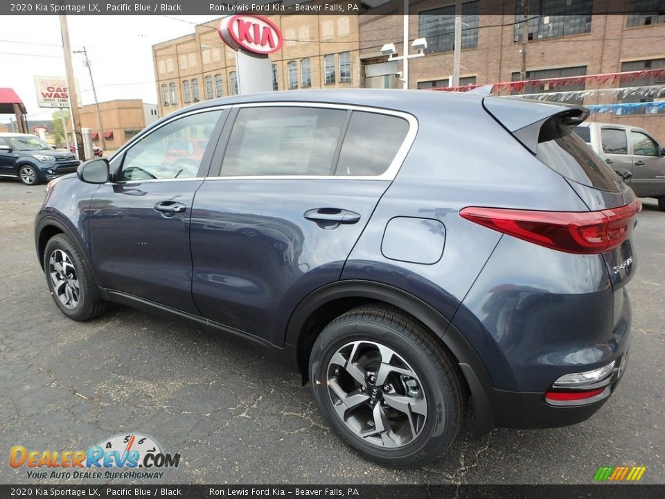 2020 Kia Sportage LX Pacific Blue / Black Photo #5
