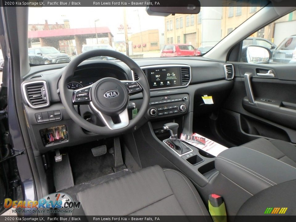 Black Interior - 2020 Kia Sportage LX Photo #13