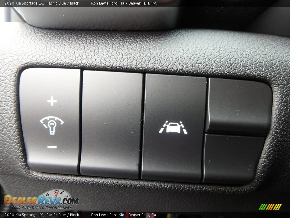 2020 Kia Sportage LX Pacific Blue / Black Photo #16