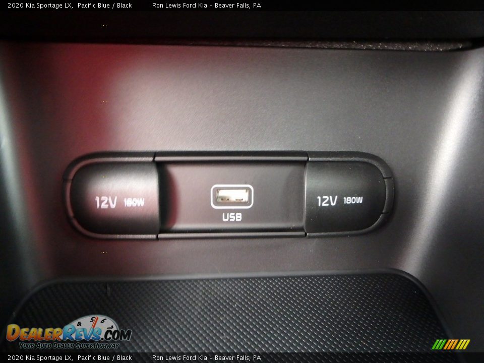 2020 Kia Sportage LX Pacific Blue / Black Photo #19