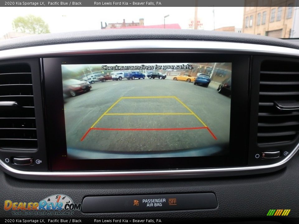 2020 Kia Sportage LX Pacific Blue / Black Photo #20