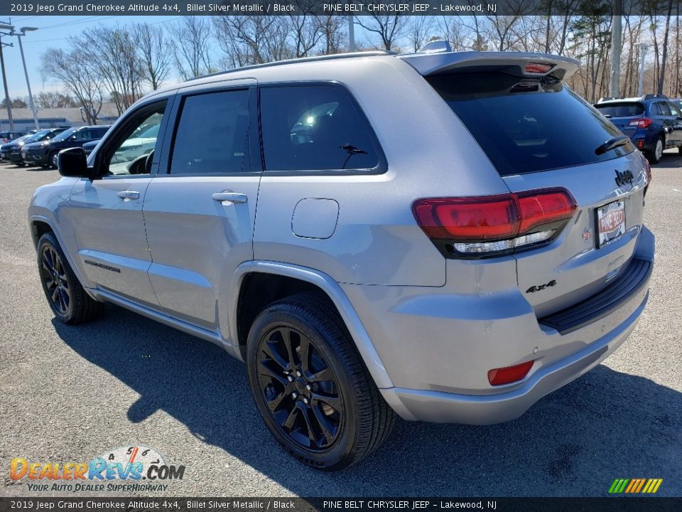 2019 Jeep Grand Cherokee Altitude 4x4 Billet Silver Metallic / Black Photo #4