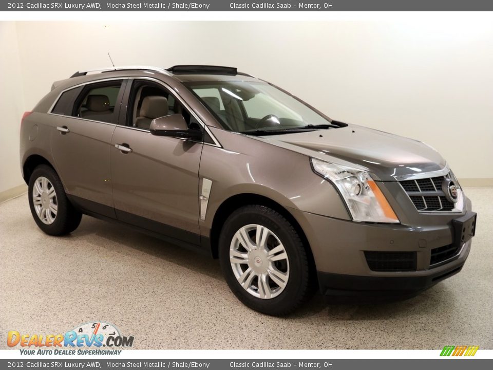 2012 Cadillac SRX Luxury AWD Mocha Steel Metallic / Shale/Ebony Photo #1