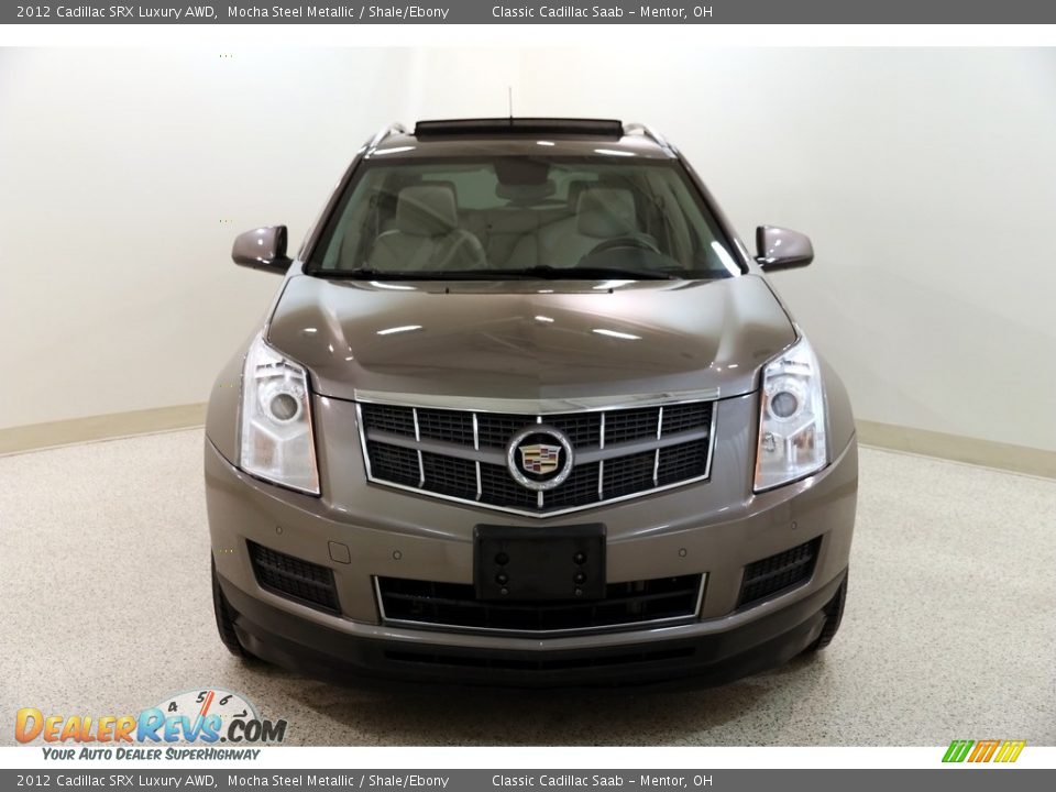 2012 Cadillac SRX Luxury AWD Mocha Steel Metallic / Shale/Ebony Photo #2