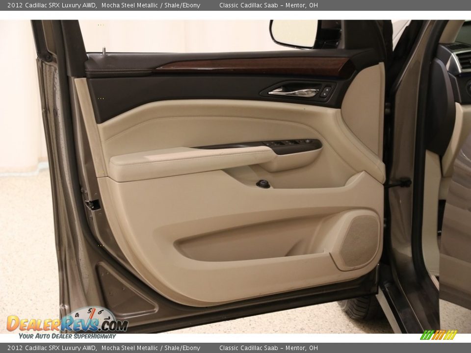 2012 Cadillac SRX Luxury AWD Mocha Steel Metallic / Shale/Ebony Photo #4