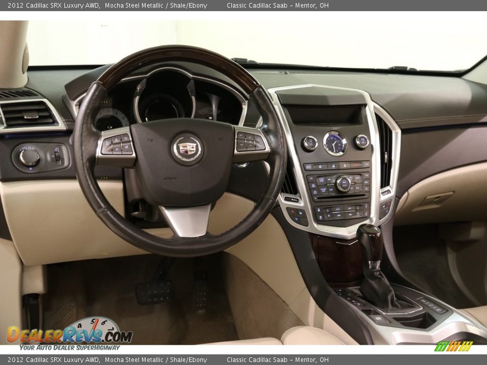 2012 Cadillac SRX Luxury AWD Mocha Steel Metallic / Shale/Ebony Photo #6