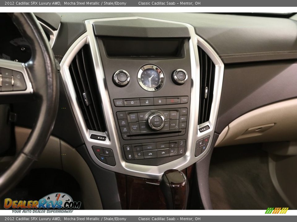 2012 Cadillac SRX Luxury AWD Mocha Steel Metallic / Shale/Ebony Photo #9