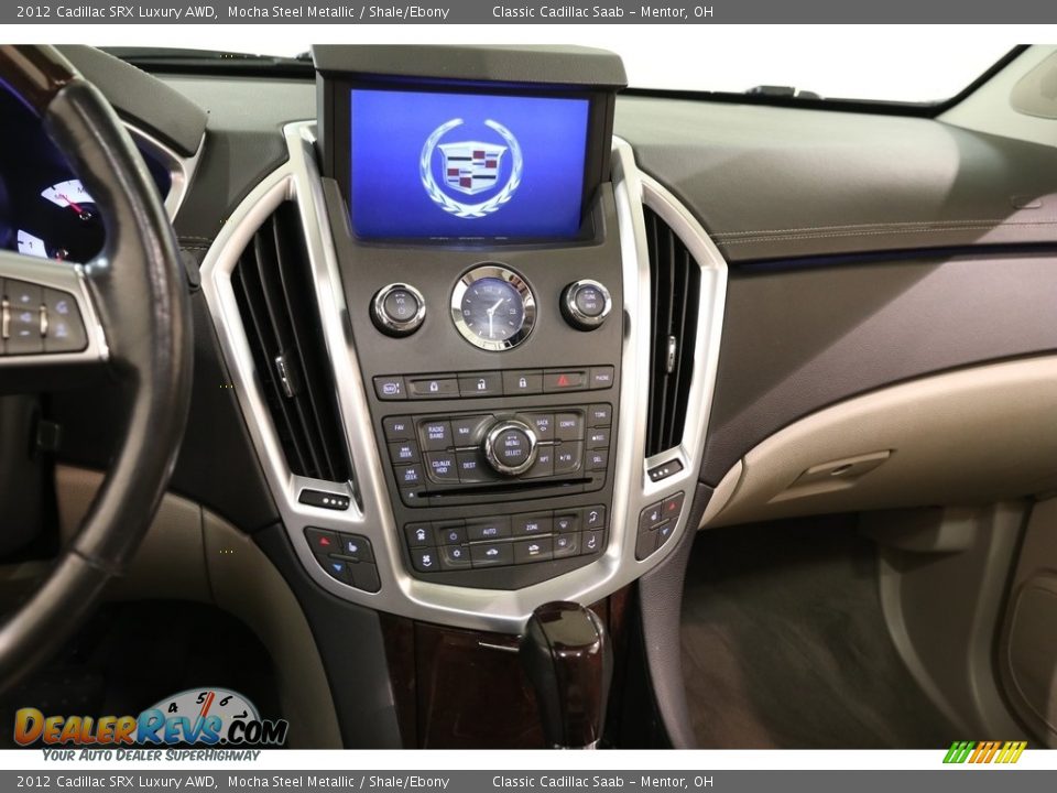 2012 Cadillac SRX Luxury AWD Mocha Steel Metallic / Shale/Ebony Photo #10