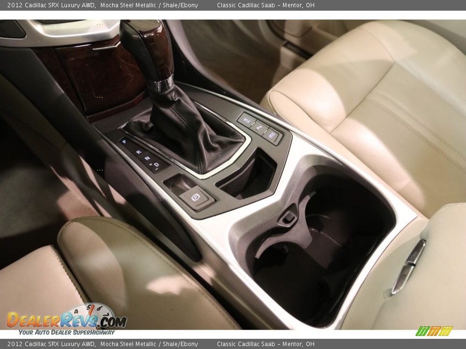 2012 Cadillac SRX Luxury AWD Mocha Steel Metallic / Shale/Ebony Photo #15