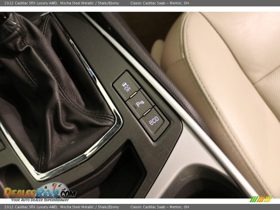 2012 Cadillac SRX Luxury AWD Mocha Steel Metallic / Shale/Ebony Photo #16