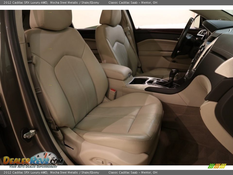 2012 Cadillac SRX Luxury AWD Mocha Steel Metallic / Shale/Ebony Photo #17