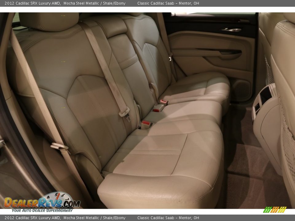 2012 Cadillac SRX Luxury AWD Mocha Steel Metallic / Shale/Ebony Photo #18