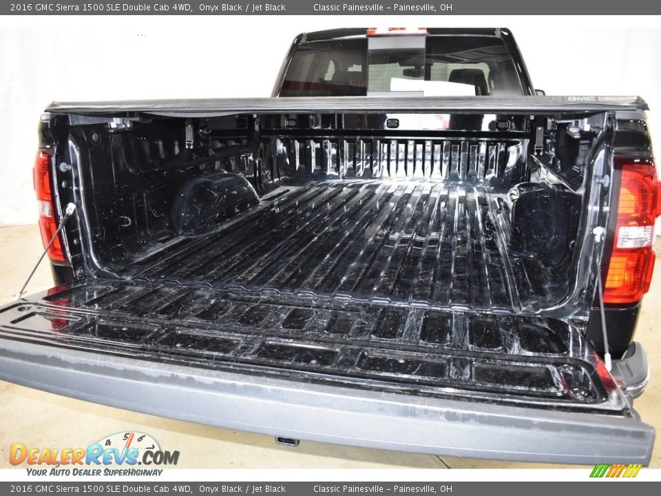 2016 GMC Sierra 1500 SLE Double Cab 4WD Onyx Black / Jet Black Photo #9