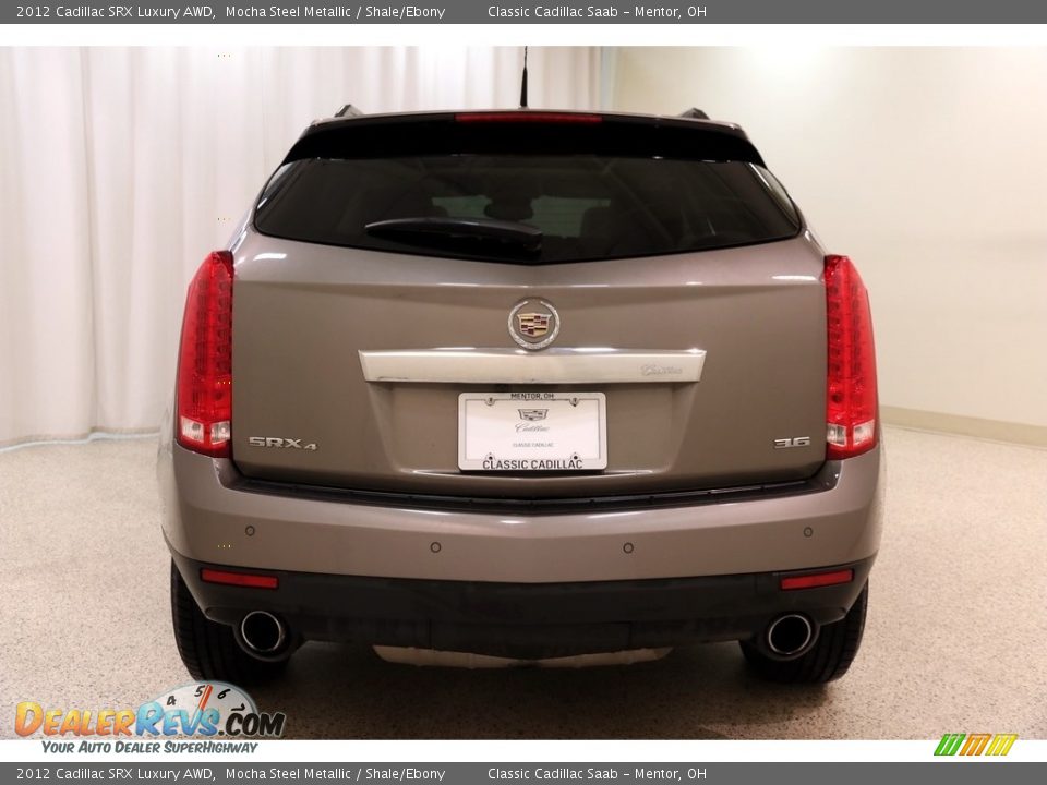 2012 Cadillac SRX Luxury AWD Mocha Steel Metallic / Shale/Ebony Photo #21
