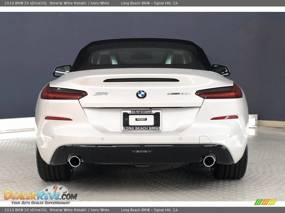 2019 BMW Z4 sDrive30i Mineral White Metallic / Ivory White Photo #4