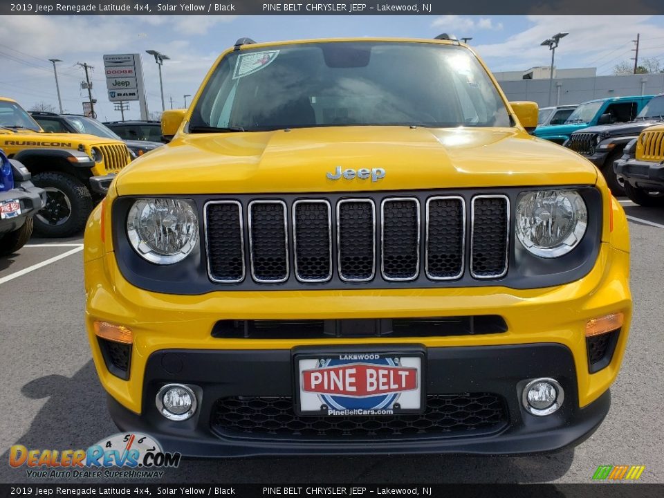 2019 Jeep Renegade Latitude 4x4 Solar Yellow / Black Photo #2