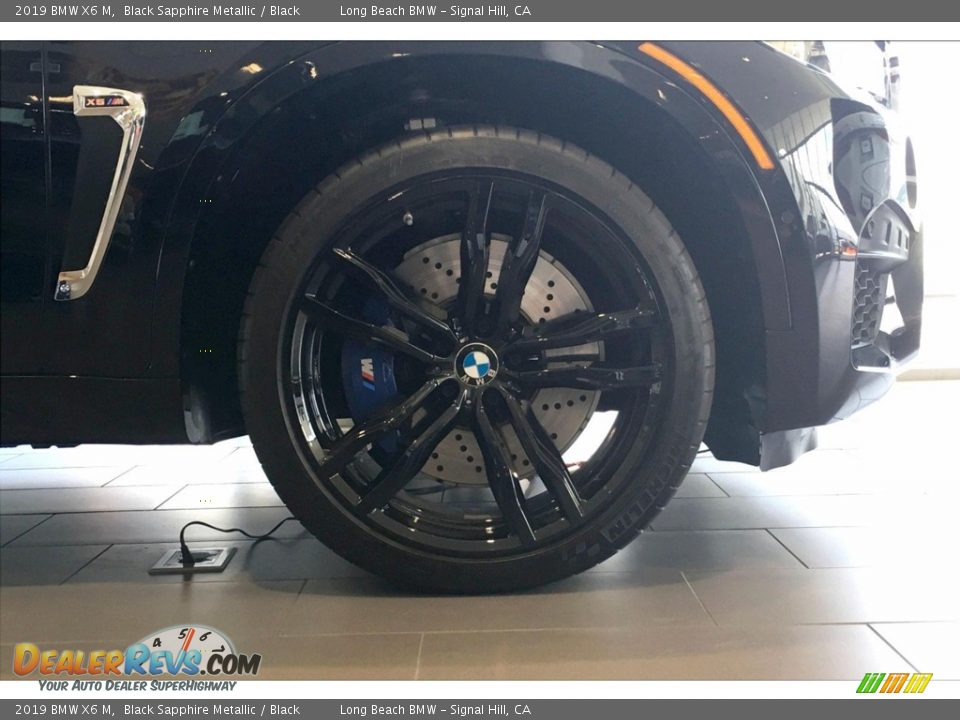2019 BMW X6 M Black Sapphire Metallic / Black Photo #10
