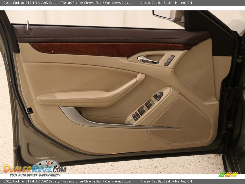 2011 Cadillac CTS 4 3.0 AWD Sedan Tuscan Bronze ChromaFlair / Cashmere/Cocoa Photo #4