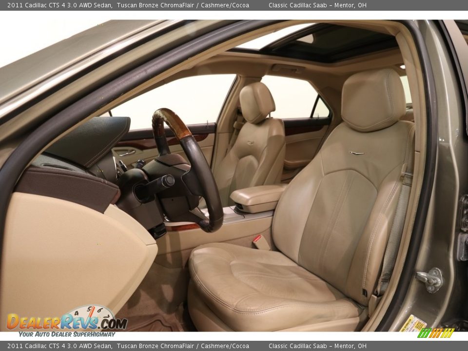 2011 Cadillac CTS 4 3.0 AWD Sedan Tuscan Bronze ChromaFlair / Cashmere/Cocoa Photo #5