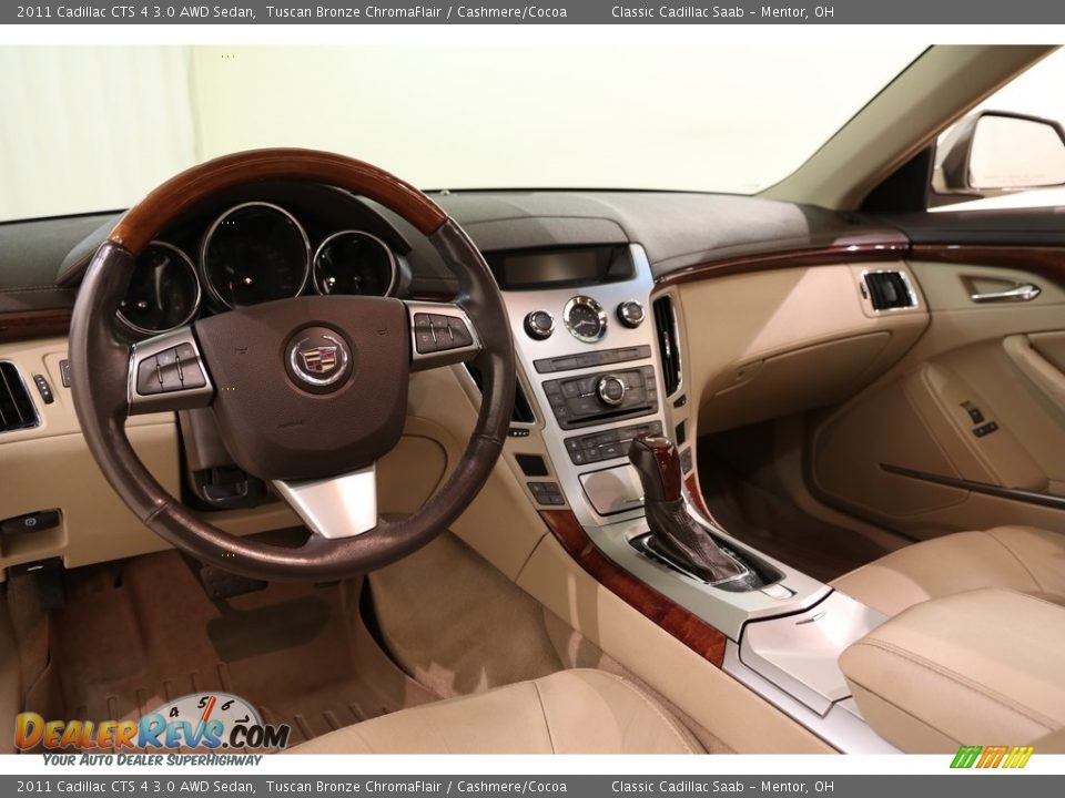 2011 Cadillac CTS 4 3.0 AWD Sedan Tuscan Bronze ChromaFlair / Cashmere/Cocoa Photo #6