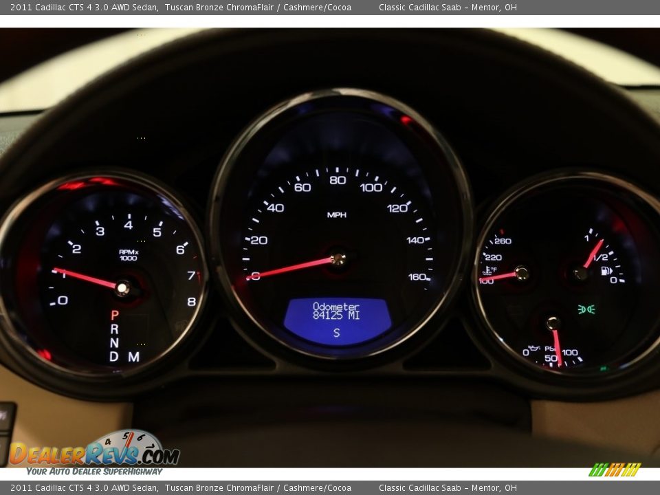 2011 Cadillac CTS 4 3.0 AWD Sedan Tuscan Bronze ChromaFlair / Cashmere/Cocoa Photo #8