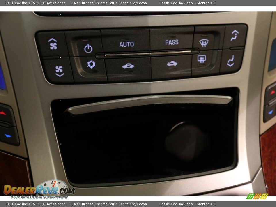 2011 Cadillac CTS 4 3.0 AWD Sedan Tuscan Bronze ChromaFlair / Cashmere/Cocoa Photo #13