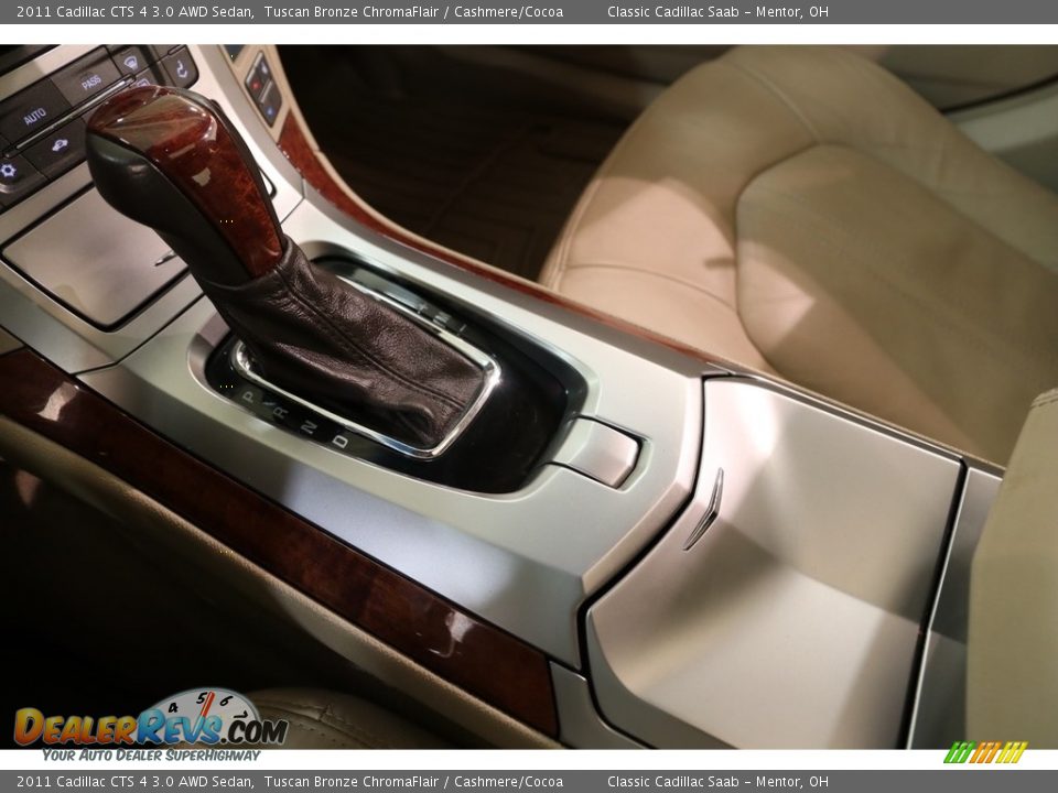 2011 Cadillac CTS 4 3.0 AWD Sedan Tuscan Bronze ChromaFlair / Cashmere/Cocoa Photo #14