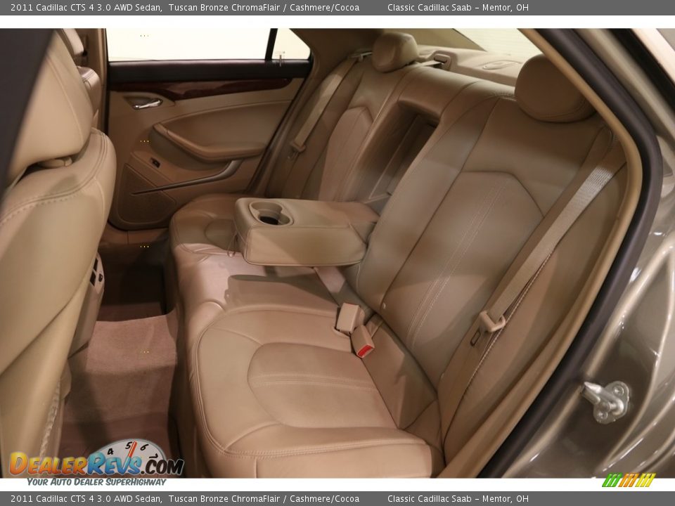 2011 Cadillac CTS 4 3.0 AWD Sedan Tuscan Bronze ChromaFlair / Cashmere/Cocoa Photo #19