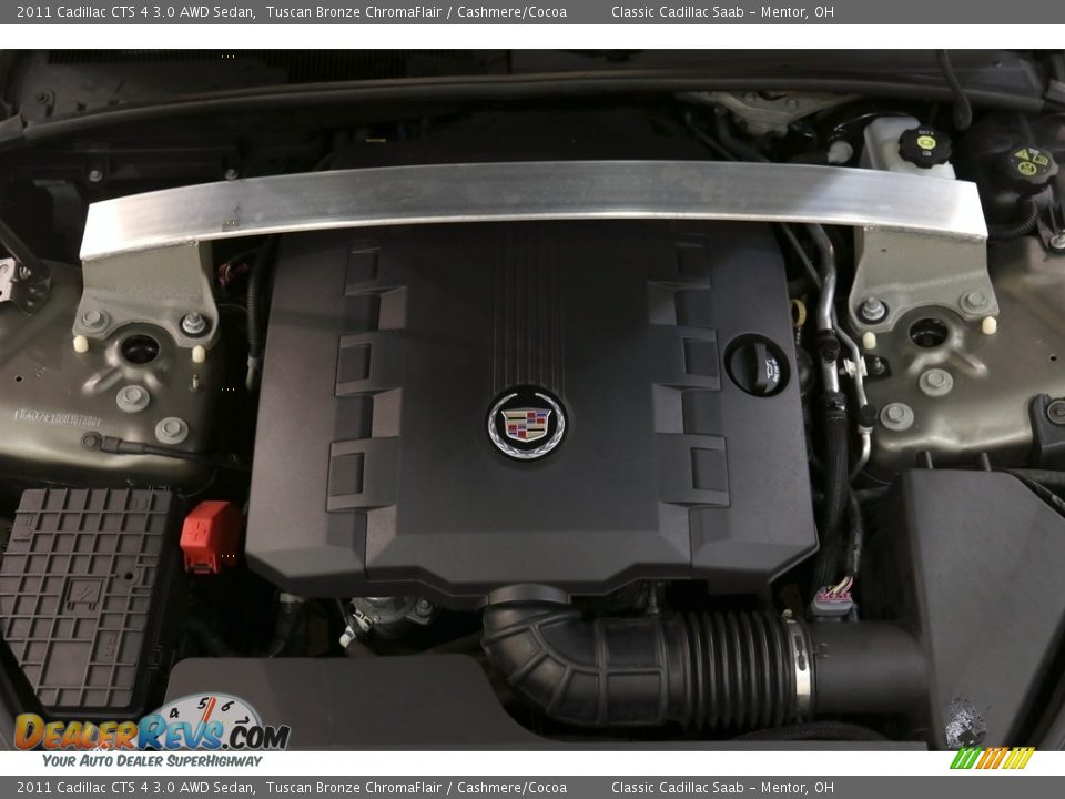 2011 Cadillac CTS 4 3.0 AWD Sedan Tuscan Bronze ChromaFlair / Cashmere/Cocoa Photo #21