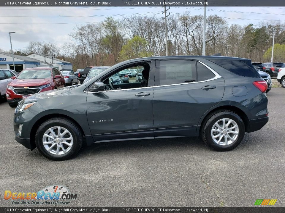 2019 Chevrolet Equinox LT Nightfall Gray Metallic / Jet Black Photo #3