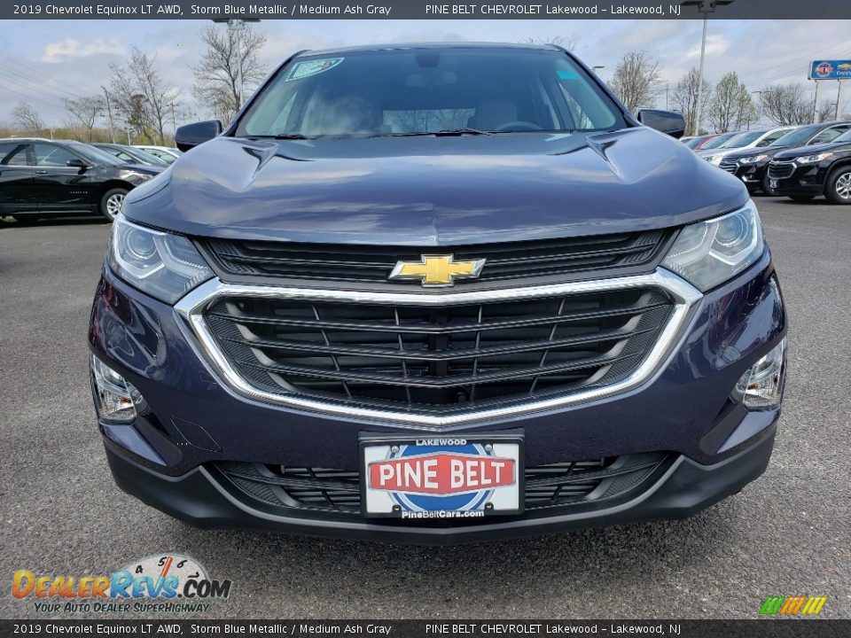 2019 Chevrolet Equinox LT AWD Storm Blue Metallic / Medium Ash Gray Photo #2
