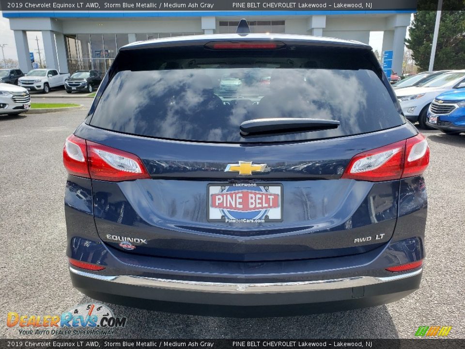 2019 Chevrolet Equinox LT AWD Storm Blue Metallic / Medium Ash Gray Photo #5