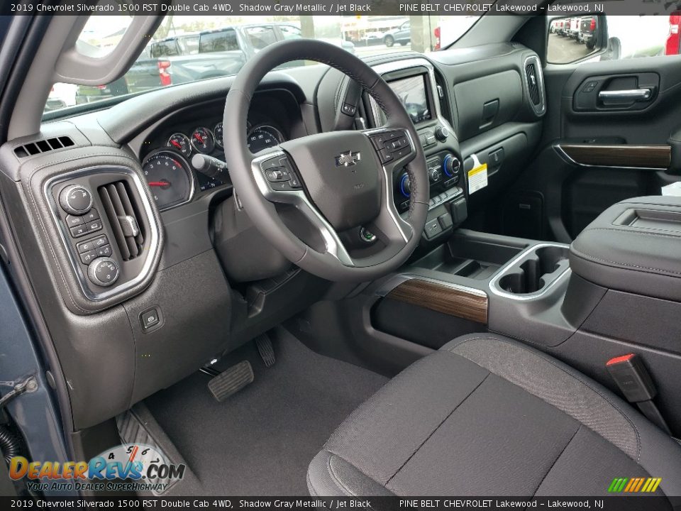 Front Seat of 2019 Chevrolet Silverado 1500 RST Double Cab 4WD Photo #7