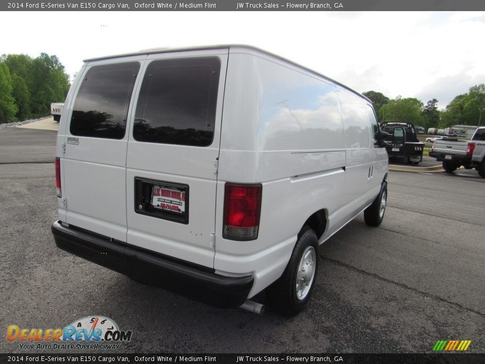 2014 Ford E-Series Van E150 Cargo Van Oxford White / Medium Flint Photo #5