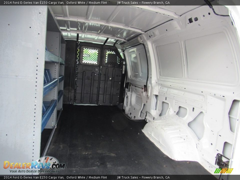 2014 Ford E-Series Van E150 Cargo Van Oxford White / Medium Flint Photo #12